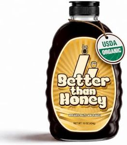 Better Than Honey Organic Date Syrup 16oz Bottle, Made in USA, Vegan and Gluten Free, Made from Medjool Dates, Natural Sweetener