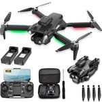 SGM 4K Drone for Kids and Adults, Foldable Mini Drone with 360° Flips, Headless Mode, Obstacle Avoidance, One-Key Start, 2 Batteries, 4K Camera, Carrying Case, Beginner-Friendly RC Toy - SY12