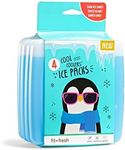 Cool Coolers by Fit + Fresh, 4 Pack