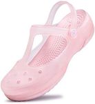 KELMALL Veblen Women's Classic Clog Casual Slip on Water Shoe Sandal Indoor and Outdoor Slipper Baby Pink, Pink