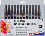 Pentel Arts Sign Pen Micro Brush Ti