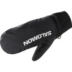 Salomon Cross Winter Training Unisex Gloves, Warmth, Precise fit, Protection, Deep Black, L