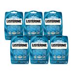 Listerine Pocketpaks Breath Strips, Cool Mint - Menthol - Plaque, Bad Breath, Gingivitis - Oral Hygiene Pack of 6 (6x72 breath strips)