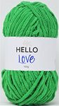 Hello Love Yarn, Green, 100g