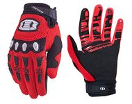 Seibertron Dirtpaw Unisex BMX MX ATV MTB Racing Mountain Bike Bicycle Cycling Off-road/Dirt bike Gloves Road Racing Motorcycle Motocross Sports Gloves Touch Recognition Full Finger Glove Red M