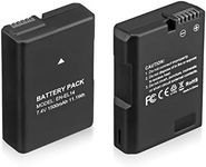 EN-EL14 EN EL14A Battery 2-Pack 1500mAh Li-ion Batteries Compatible with Nikon D3100 D3200 D3300 D3400 D3500 D5100 D5200 D5300 D5500 D5600 DF Coolpix P7000 P7100 P7700 P7800