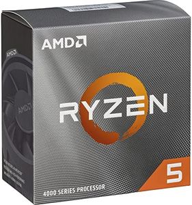 Amd Processore Desktop Ryzen 5 4500, 6 Core/12 Thread, 11 Mb Di Cache, Nero