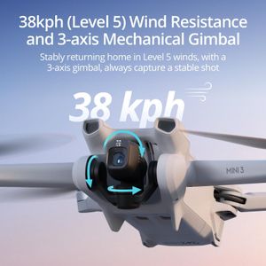 DJI Mini 3 Camera Drone – Lightweight 4K Aerial Photography