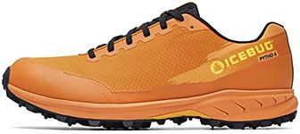 Icebug Womens Pytho6 BUGrip Trail Running Shoe with Carbide Studded Traction Sole, Mango/Black, 6 UK