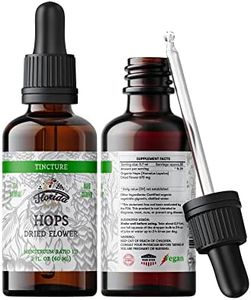 FLORIDA HERBS Hops Tincture, Organic Hops Extract Drops (Humulus Lupulus) Dried Flowers - Non-GMO 2 oz