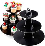 YLDW 2Pcs 3-Tier Cupcake Stand, Cak