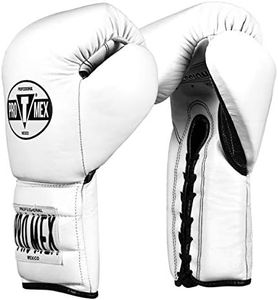 Pro-Mex Pro Lace Training Gloves V 3.0, White, 14 oz