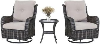 Patio Furniture Set Swivel Rcoker -