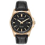 Citizen Men's BX1003-08E World Time Perpetual Calendar Japanese-Quartz Black Watch