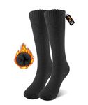 SIMIYA Welly Socks Women, Thermal Wellington Socks for Women 4-7 Ultra Thick Long Boot Knee High Socks Warm Merino Wool Sock Winter Stockings for Girls and Ladies