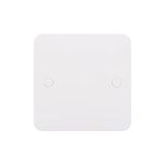 Schneider Electric - Lisse White Moulded (LWM) 25A side entry flex outlet plate - Wiring Devices Ideally suited for new construction and refurbishment projects - Concealed Fittings, 1 Gang - GGBL2033S