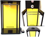 Biltong Maker Biltong Box Beef Jerky Dehydrator Biltong Spice with YELLOW Back Panel, 100g FREE SPICE and Light Bulb