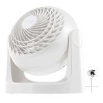 Woozoo ® by Ohyama, Powerful, silent desk fan / table fan, 30W, 13m², Patented 3D propellers, 360° rotation, 3 speeds, For office, living room, next to bed - Woozoo PCF-HE15 - White [UK model]