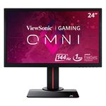 ViewSonic XG2402 24-inch Full HD Gaming Monitor with AMD FreeSync for eSports (144Hz, 1ms, 1080p, 2x HDMI, DisplayPort, 2x 2W Speakers) - Black