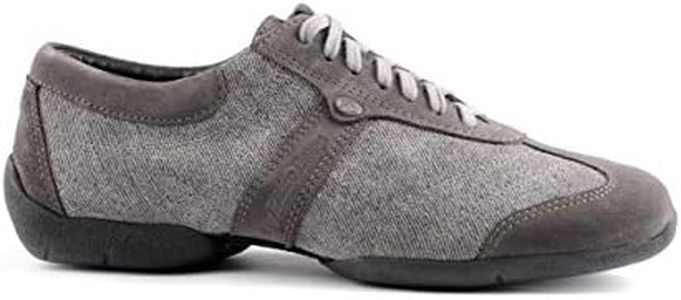 Portdance PD Pietro Street Men's Trainers/Dance Trainers - Denim Blue - Sneaker Sole, Gray, 9.5 AU