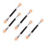 Eyeshadow Applicator, 5 Pcs Eye Shadow Brush, Disposable Eyeshadow Applicator, Double Head Sponge Eyeshadow Brush