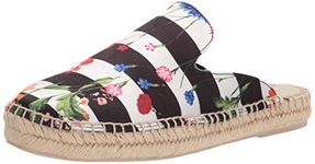 RAMPAGE Women's Bianca Mule, Black/White, 6.5 UK