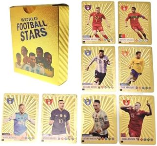 Lot de 55 cartes Star Coupe du monde 2022/23 - Cartes de football UEFA Champions League - Cartes à collectionner - Cartes à collectionner - Cartes à collectionner pour enfants - Pour fans, enfants,