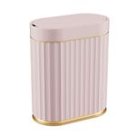 ELPHECO Sensor Trash Can 2 Gallon Waterproof Motion Sensor Trash Can, Automatic Bathroom Trash Bin, Slim Garbage Can (Pink, 2 Gallon)