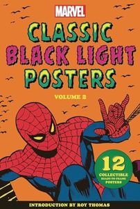 Marvel Classic Black Light Collectible Poster Portfolio Volume 2: 12 Collectible Ready-to-Frame Posters