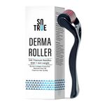 Sotrue Derma Roller For Hair Growth 1 mm with 540 Titanium Needles | Repairs Damaged Hair, Activates Hair Follicles | For Hair Fall & Hair Thickening | Reduces Acne Scars | Safe & Effective To Use