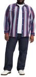 Levi's Men's 501 Original Fit Big & Tall Trousers, Rainforest Rigid Selvedge, 40W / 32L