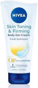 NIVEA Skin Firming and Toning Body Gel Cream with Q10, Firming Body Cream, Moisturizing Skin Cream, 6.7 Oz Tube