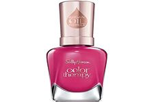 Sally Hansen Colour Therapy Nail Polish with Argan Oil, 14.7 ml, Pampered in Pink