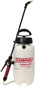 Chapin 26021XP Made in USA 2-Gallon Heavy-Duty Compression Sprayer for Professional Use, with 3 nozzles -one Brass, Pressure Relief Valve, Comfort Grip Handle, Translucent White