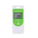 Tzone Temperature Data Logger USB Digital Temp Recorder Waterproof,Industrial Thermometer Logger 32000 Points with Auto PDF&CSV Reports No Software Required,for Refrigerator Food Storage Lab Freezer