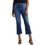 Jag Jeans Phoebe High-Rise Cropped Bootcut Jeans, Persian Blue, 8