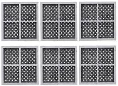 6 Pack Replacement, Refrigerator Air Filter to LG LT120F, ADQ73214404, Kenmore 469918