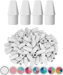 Mr. Pen- White Pencil Top Erasers, 