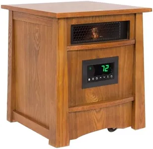 LIFESMART LifePro Corp Lifelux Series Ultimate 8 Element Extra Large Room Infrared Deluxe Wood Cabinet & Remote