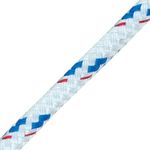 New England Ropes 3/8in (10mm) Sta-Set Blue Fleck 60 Feet Long