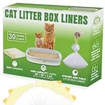 Cat Litter Box Liners - 30 Extra La