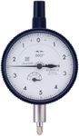 Mitutoyo 2923SB-10 Dial Indicator #4-48 UNF Thread 0.375 Stem Dia. Flat Back White Dial 0-5-0 Reading 2.244 Dial Dia. 0-0.5 Range 0.0001 Graduation +/-0.0002 Accuracy