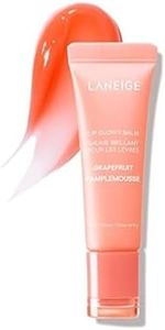 LANEIGE Lip Glowy Balm Grapefruit: Hydrate, Glossy, Lightweight, Moisturize & Tint with Shea Butter