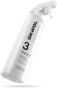 SKWOL Vinyl & Trim Interior Cleaner for Boats - 3-in-1 Cleaner, UV Protectant & Spot Preventative - Boat Seat Cleaner, Vinyl Cleaner, Boat Upholstery Cleaner - Boat Cleaning Supplies