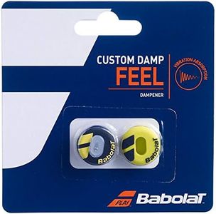 Babolat Custom Damp Vibration Dampener - Black/Yellow