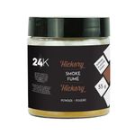 24K Hickory Smoke Flavour Powder 55 g | Flavourful Powder Ideal for Meat rubs, Vegetables and Even Cocktails