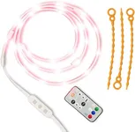 Power Practical 10 FT LED Color Rope Lights, Outdoor Waterproof LED String Light W/Remote Control, 15 Dimmable Color-Changing Options Luminoodle, for Outdoor Camping, Hiking, Bedroom Use