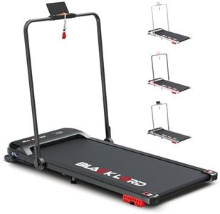 BLACK LORD Treadmill Electric Walking Pad Under Desk 3.4HP Fitness Equipment, MS2-H Black Jogging Running Exercise Workout Machine with Bluetooth Control, Cardio Trainer for Office and Home Gym