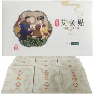 艾灸贴 Moxibustion Patches, Moxa Patch, Self-Heating pad(12pcs/Box)