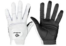 New Improved 2X Long Lasting Bionic RelaxGrip Golf Glove with Patented Double-Row Finger Grip System™ (Men's XL, Worn on Left Hand)